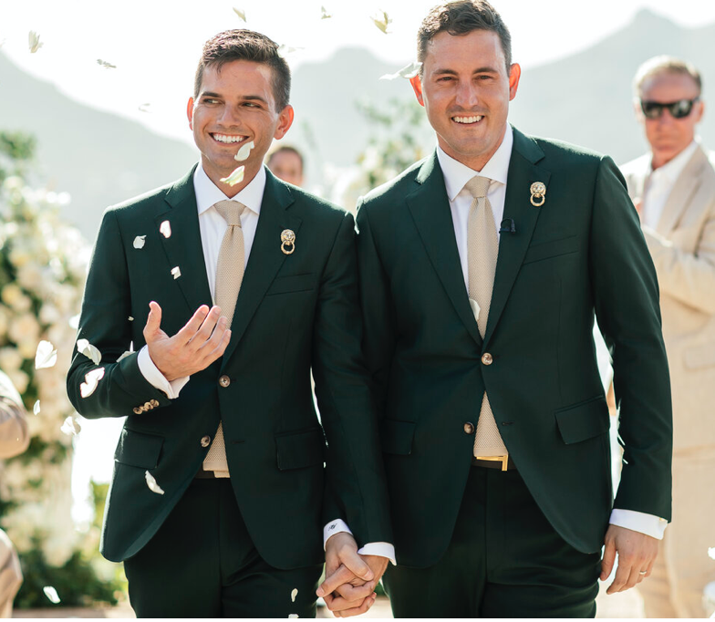 Will &amp; Mason: Mardi Gras Wedding in Cape Town 