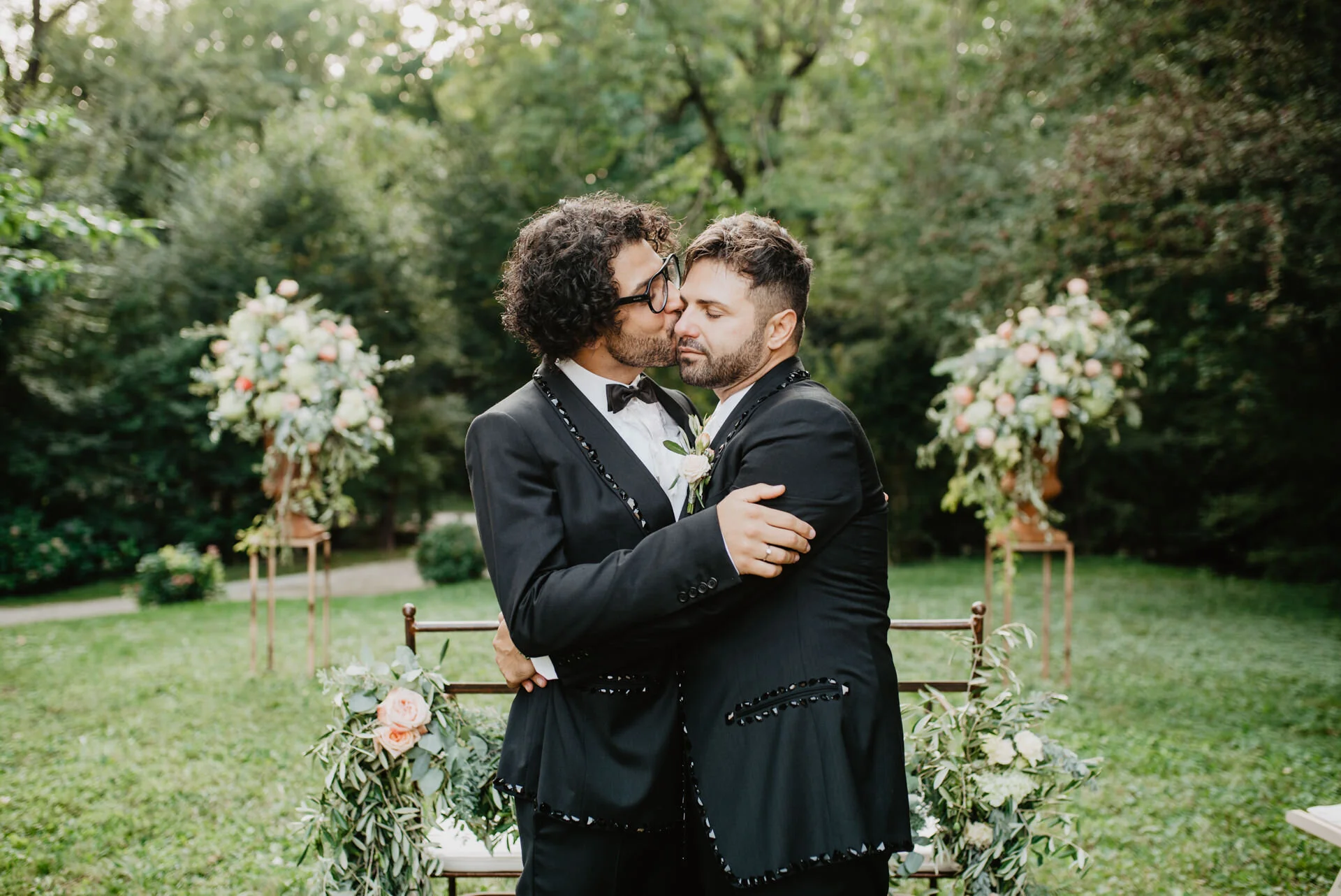 Max &amp; Beppe: Rustic Italian Wedding in Milan