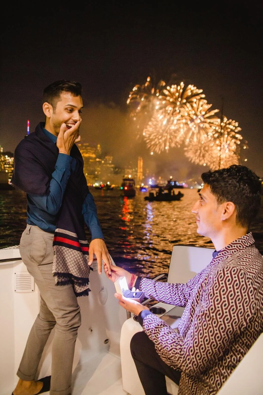 Sushank & Rahul: Fireworks Proposal