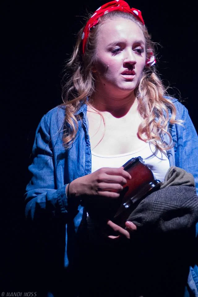 Cameron Kauffman as Imogen; photo by Mandi Moss