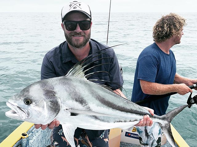 So stoked to cross this guy off the list! What a great day on the water with @israelluceroortiz @samsitkin @marywildchilds 
#roosterfish #Baja #catchandrelease