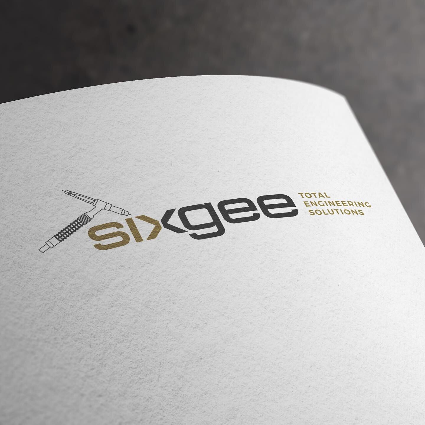 Modern &amp; fresh new brand for Sixgee Total Engineering 🖤