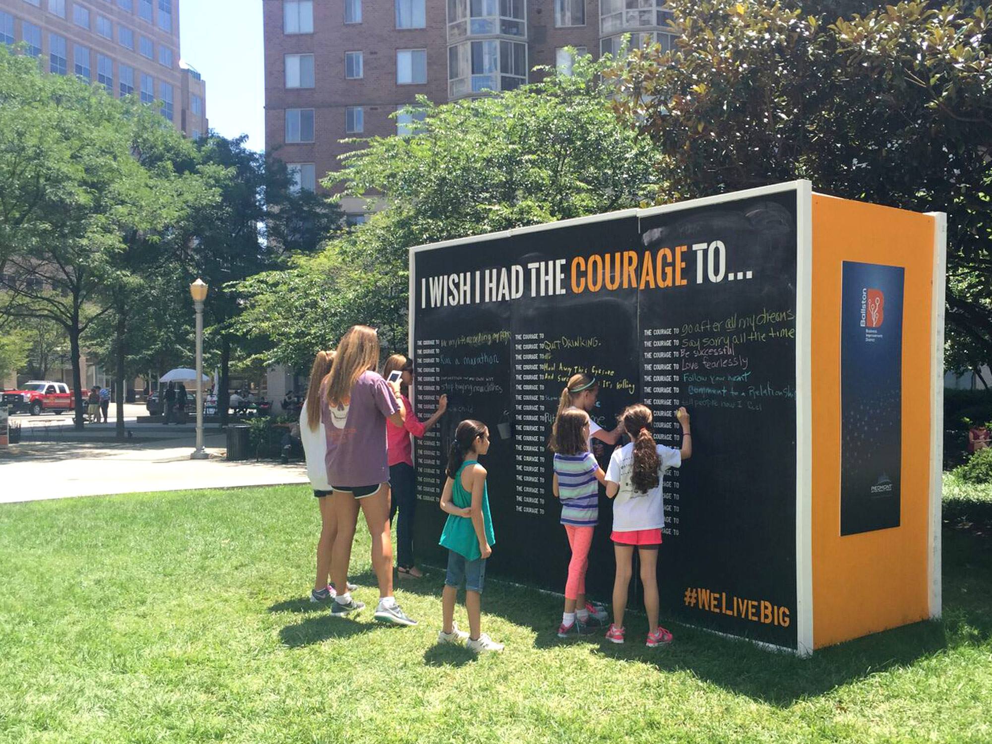 Courage Wall: The Arlington Patch, June 2015