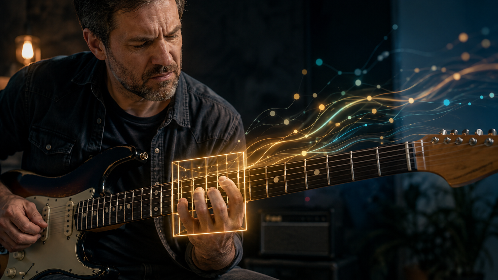 Why your guitar solos are stuck in Minor Pentatonic box 1