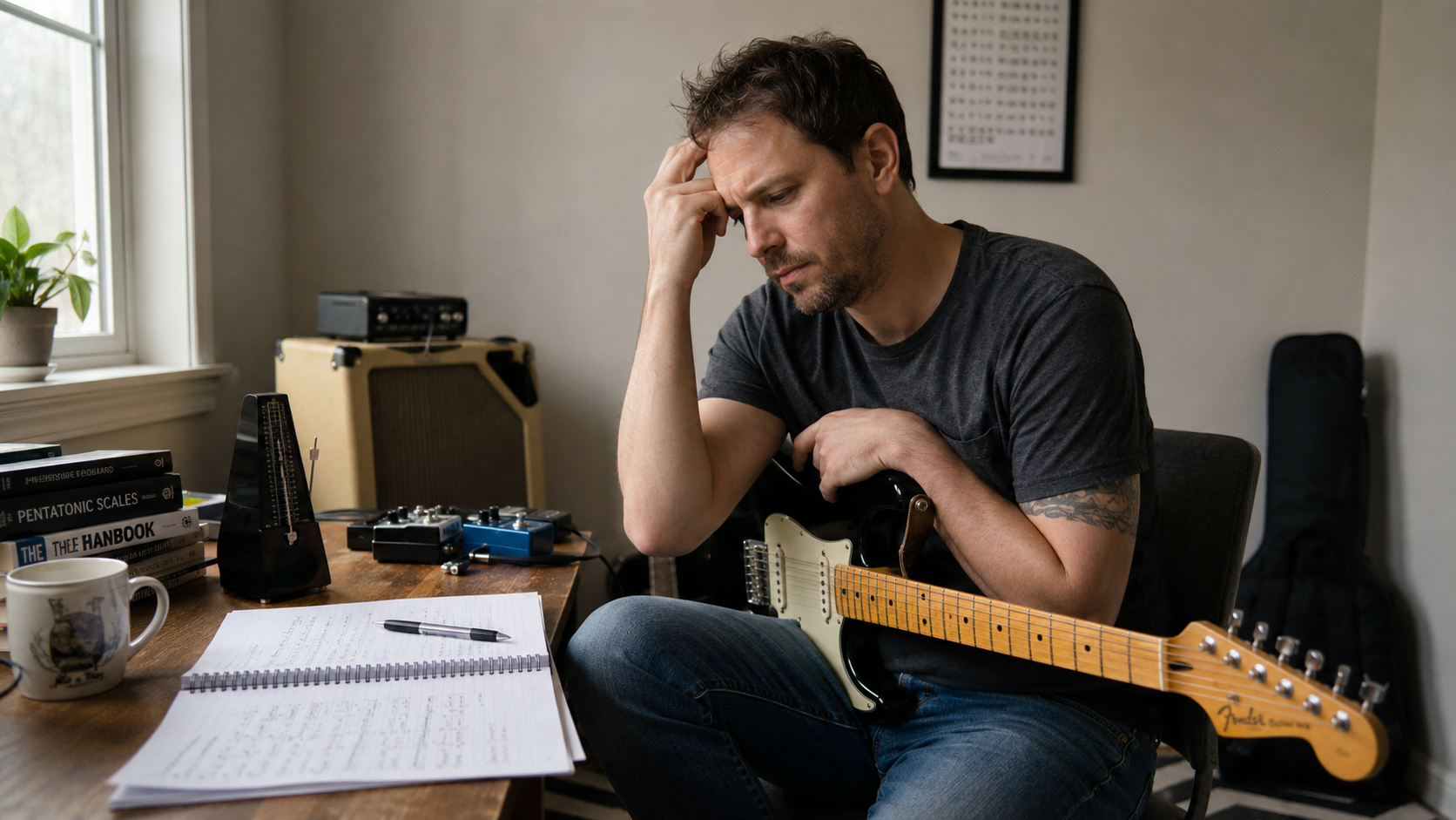 Why you still feel like an intermediate after years of playing guitar – and what to fix first
