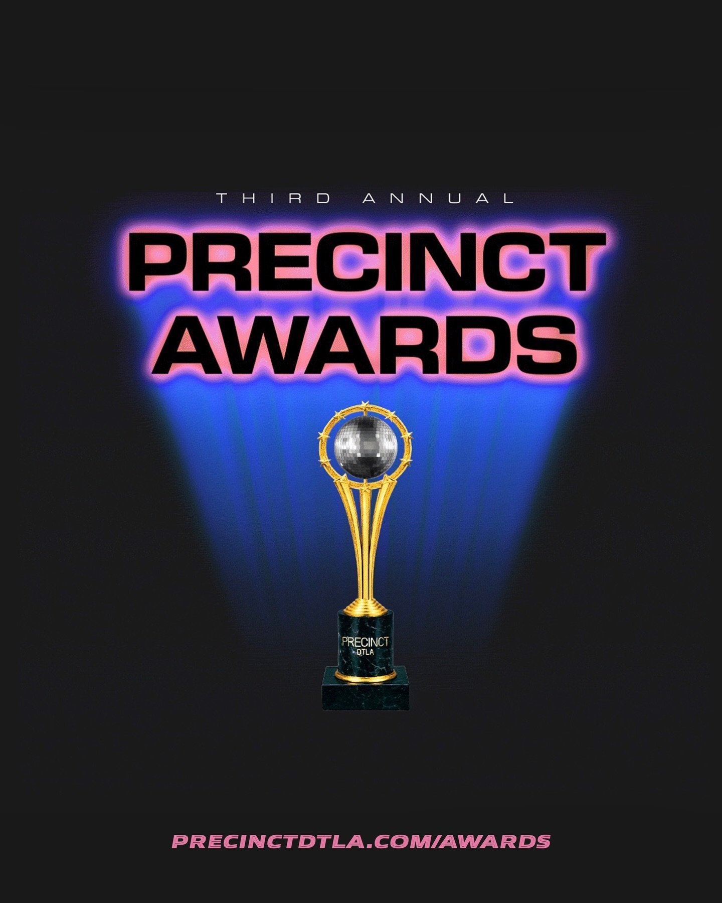 An honor to be nominated 🏆✨
3rd Annual @precinctdtla Awards
Vote now: precinctdtla.com/awards