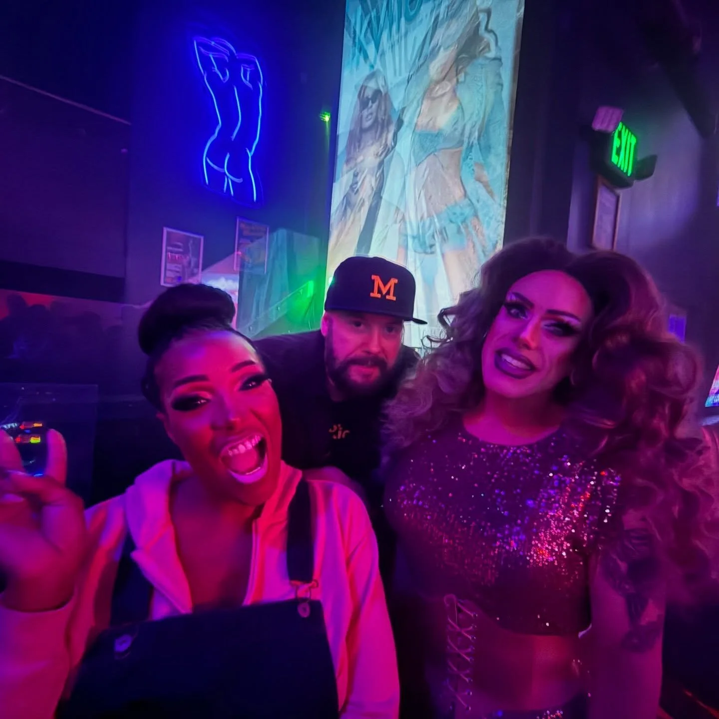 About last night 💚🧚&zwj;♂️ @kyliexcxmusic @beauxinthecastro was a blast ✨ thanks to everyone who came, danced, and slayed 👑 See you next month @thedevilwearsgaga on 5/8