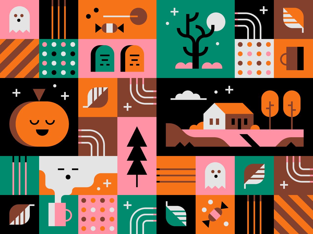 Drip for Drip halloween illustration and coffee label by Alex Pasquarella