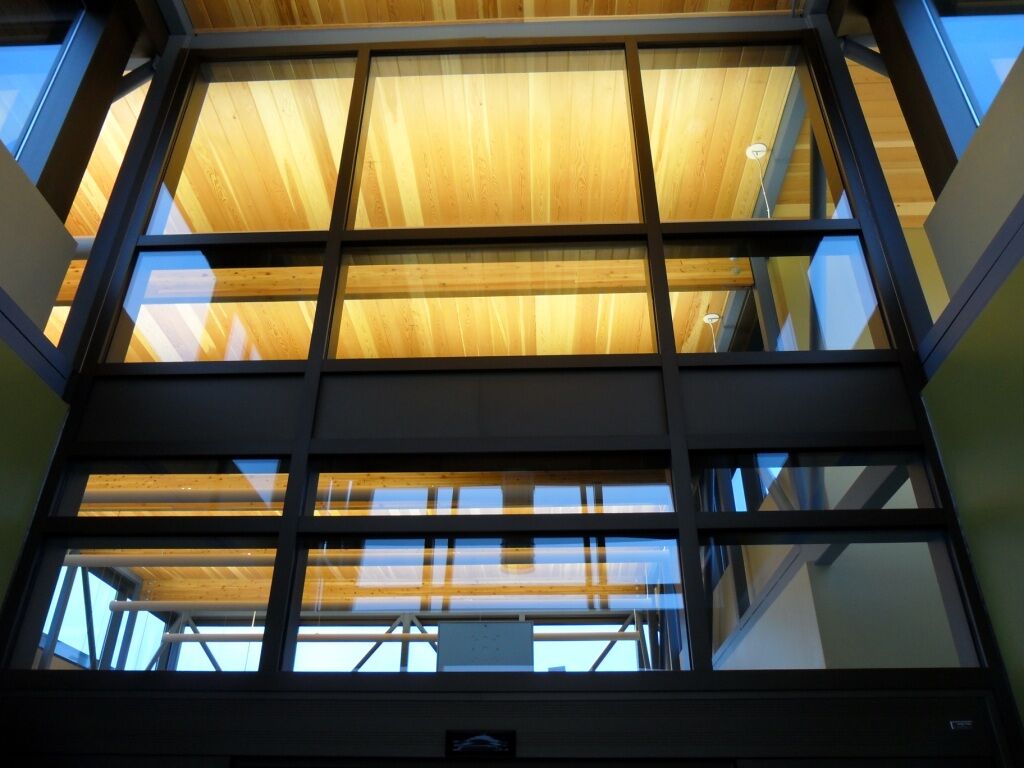 Alumicor 1800 series, custom entrance canopy