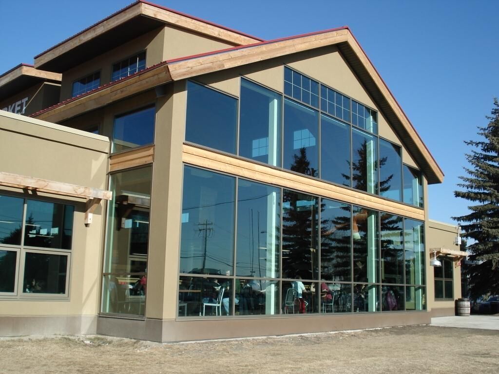 Alumicor 2500 series curtainwall