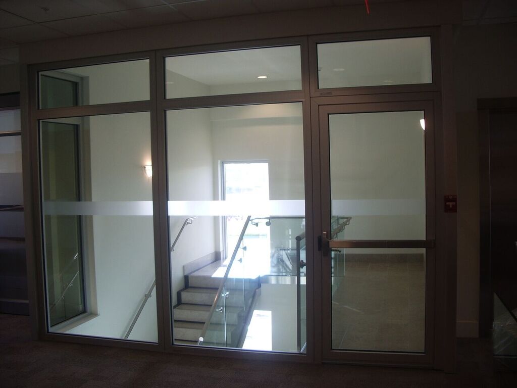 Fire rated aluminum windows and doors