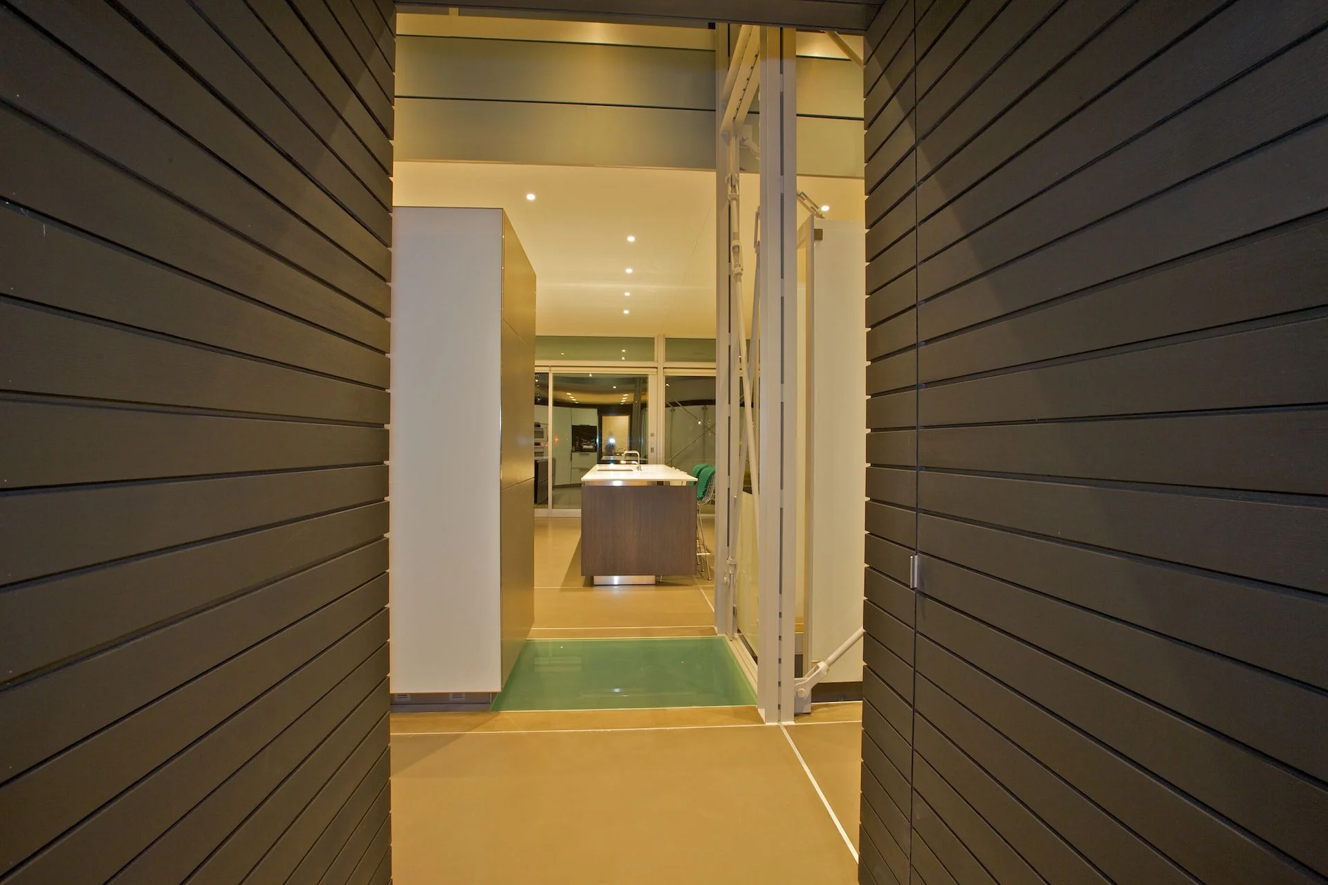 Glass doors
