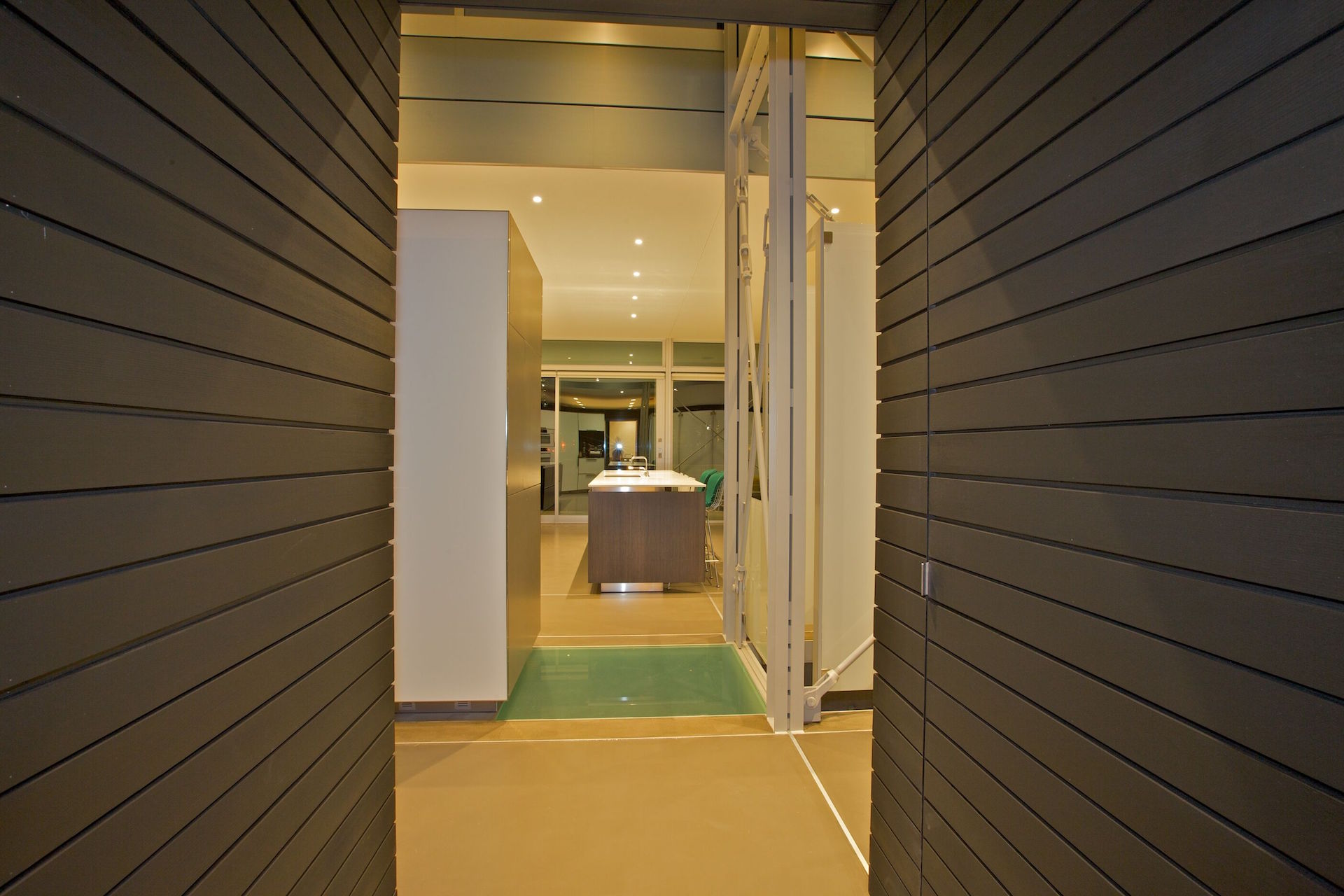 Glass doors