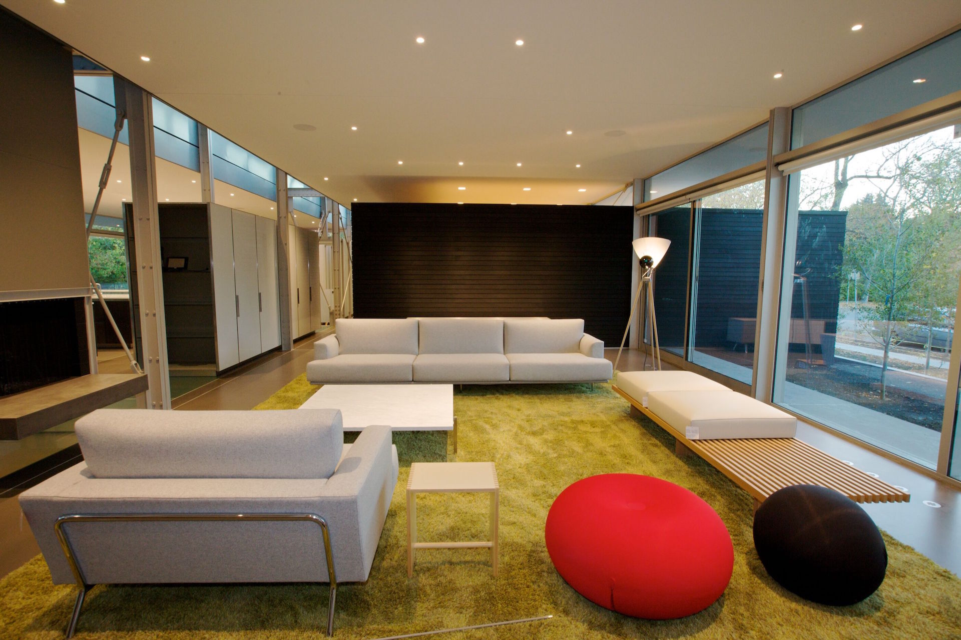 Multi-slide patio doors, aluminum details