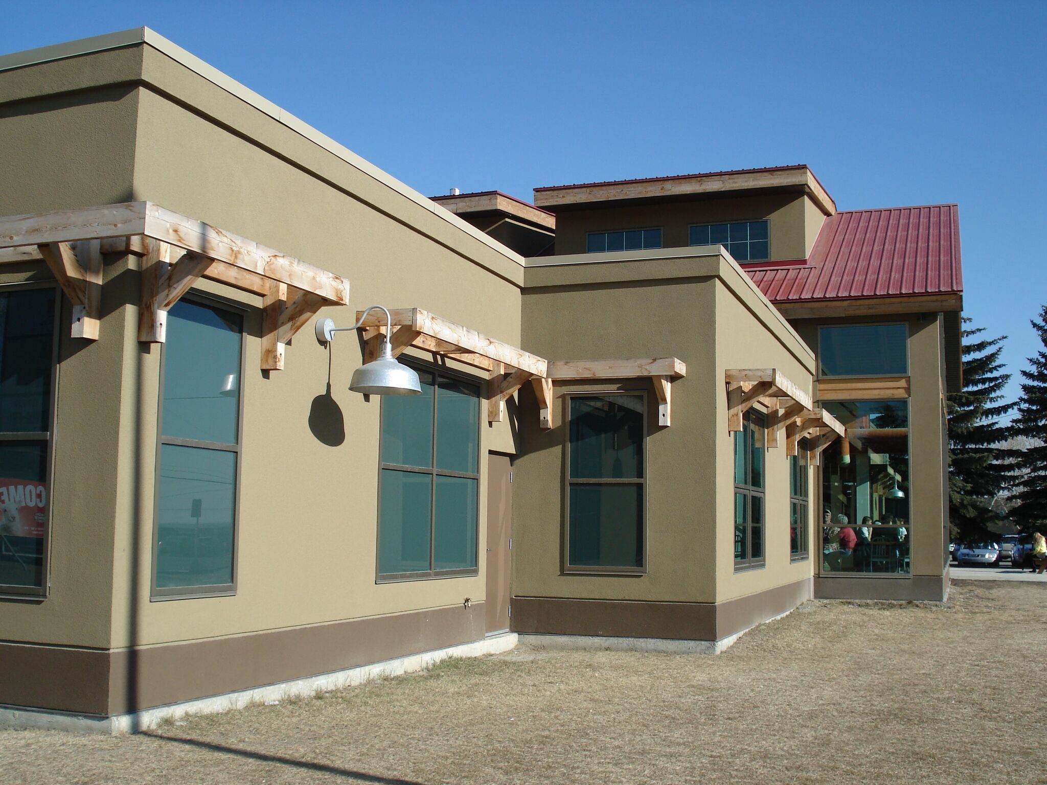 Alumicor 2500 series curtainwall