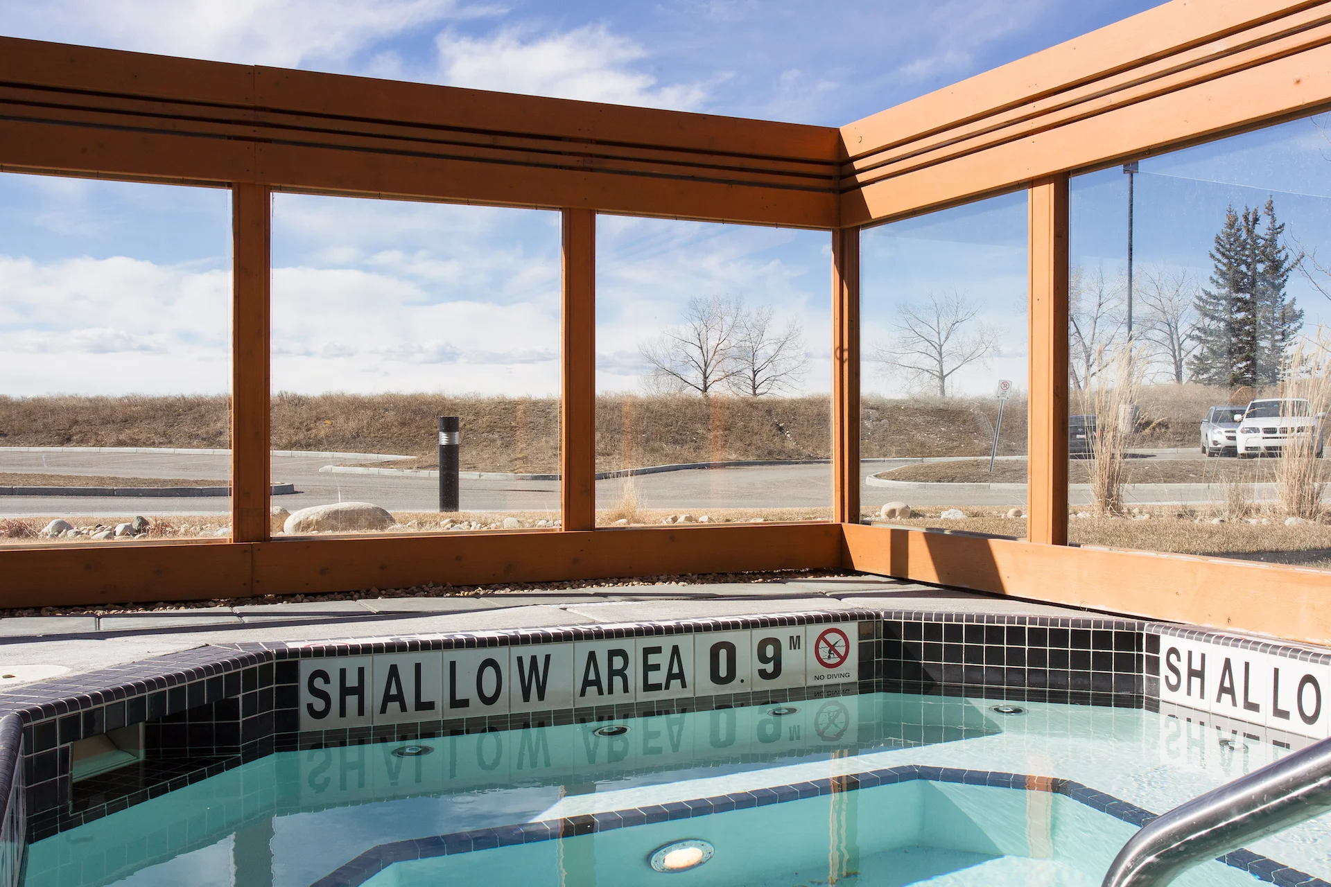 Custom wood/glass enclosure 