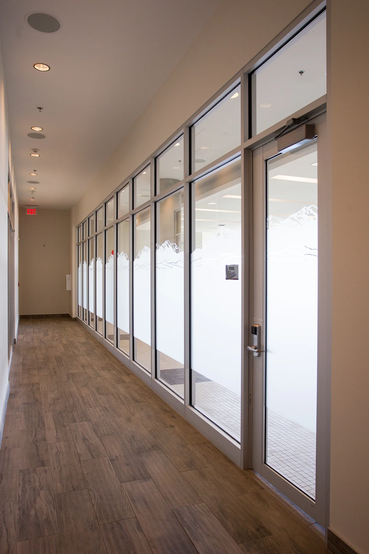 Alumicor 1800 series interior storefront 