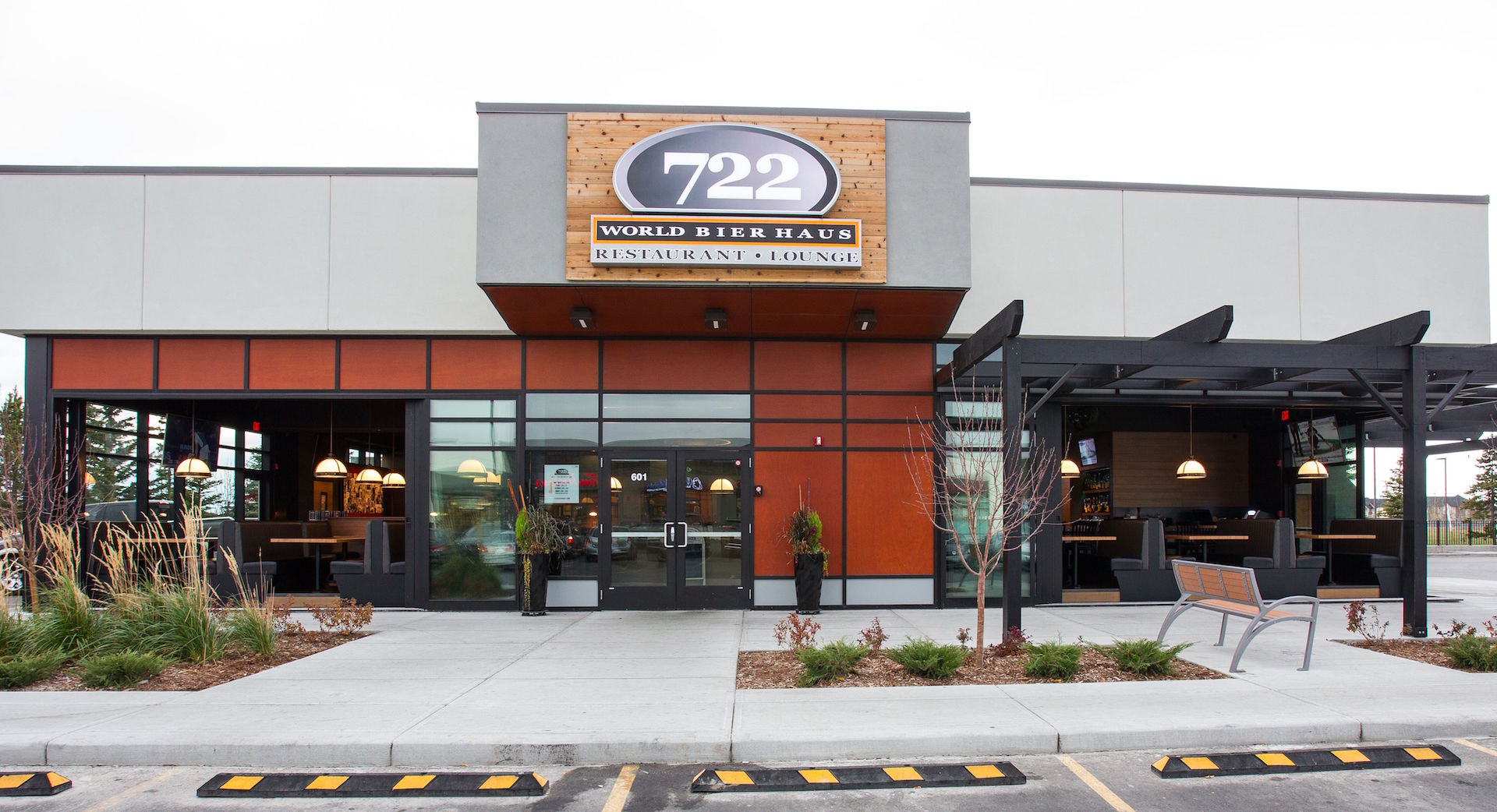 Alumicor 2500 series curtainwall and doors, Fleetwood 3070CR custom multi-slide doors, Prodema spandrel panels