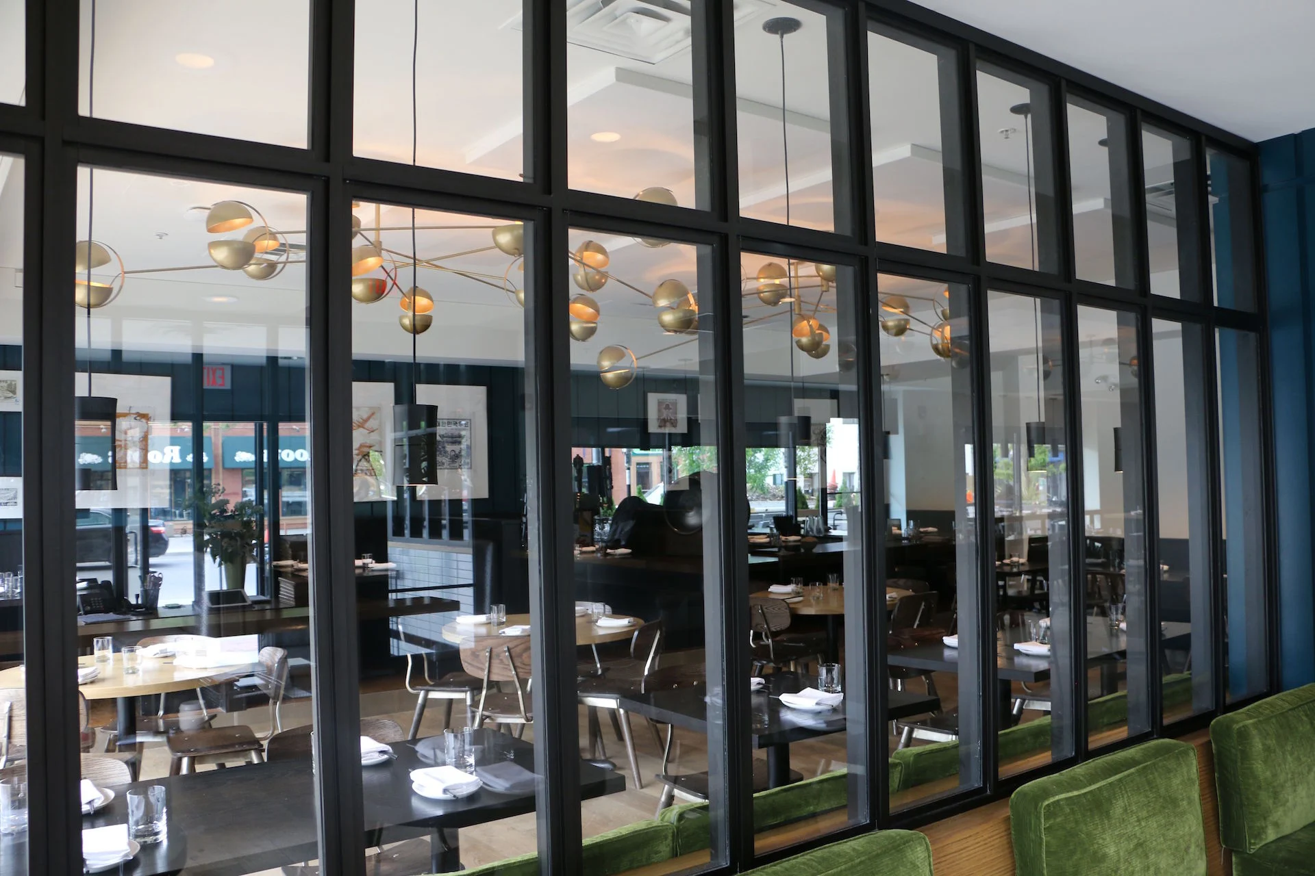 Metro Aluminum interior window frames