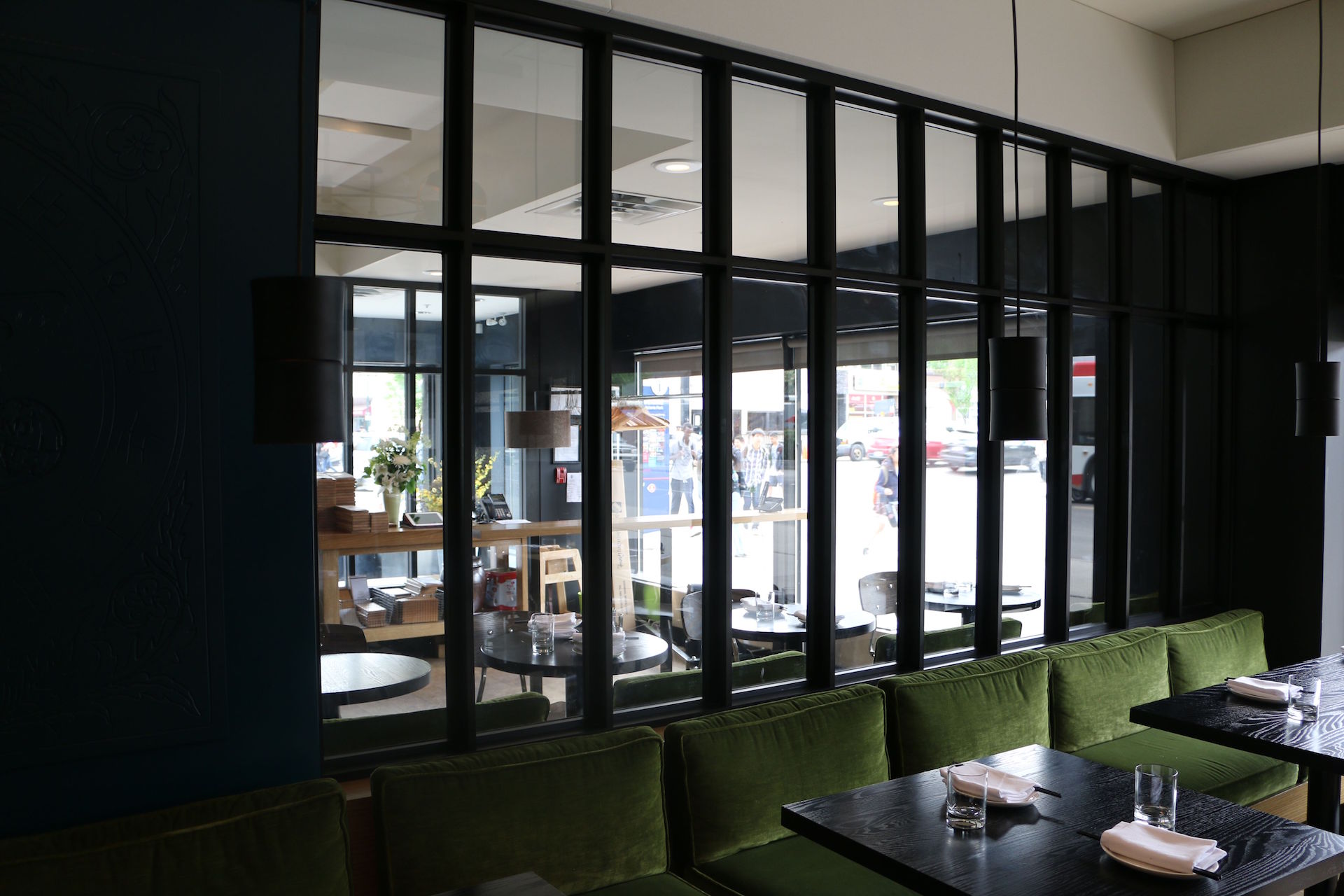 Metro Aluminum interior window frames