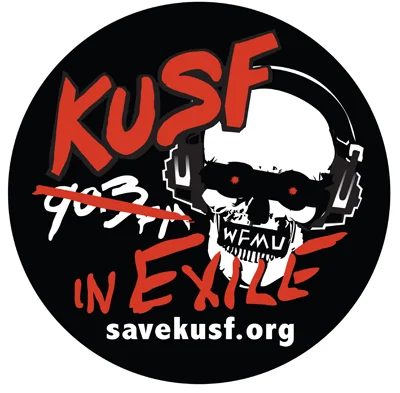 Broadcasting live from KUSF in Exile today from 4-5pm. Will be playing some favorites and revealing two new songs (one of which will be live). Support local radio!