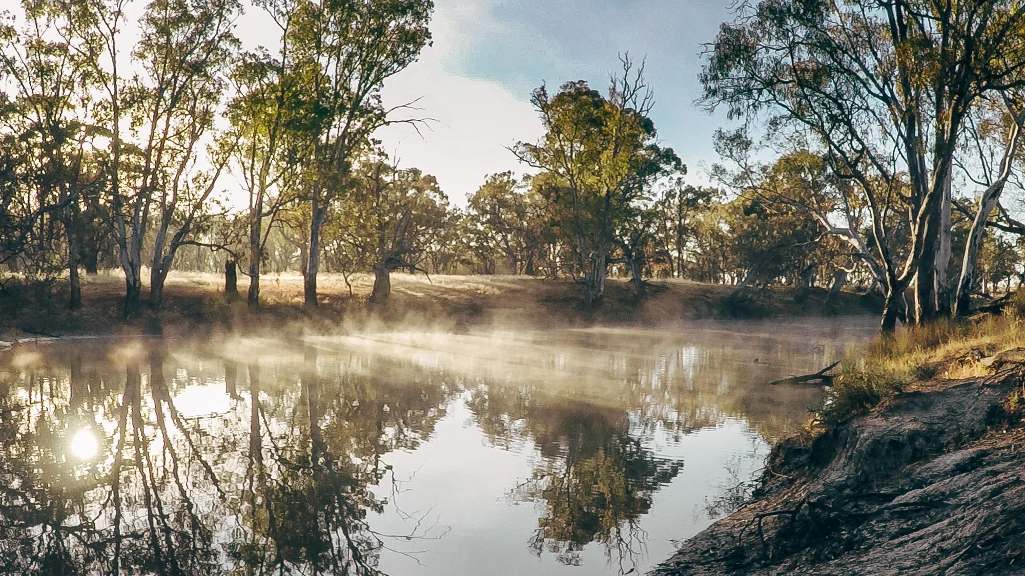 Sunrise on the Wimmera River 2017