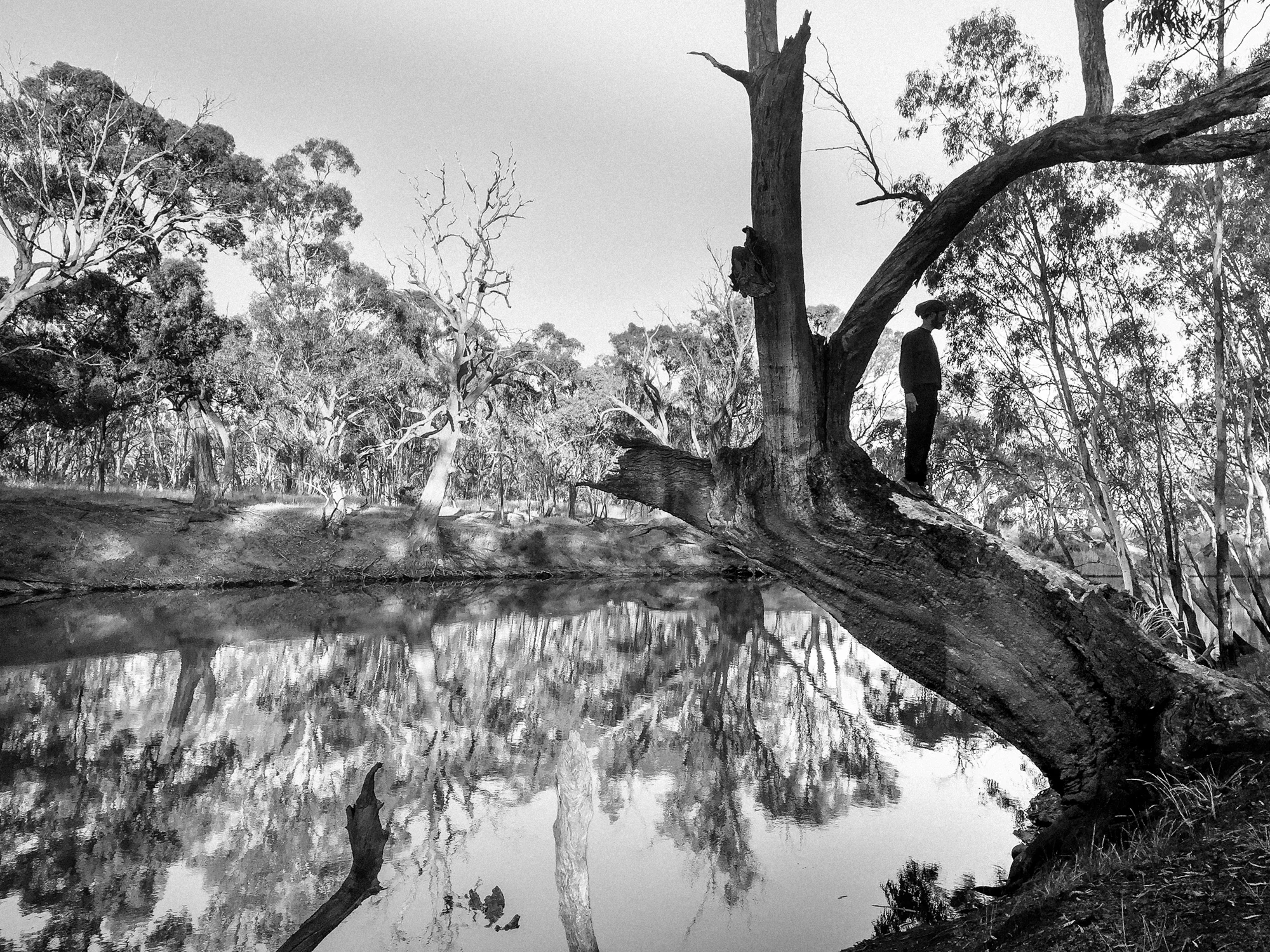 Ryan - Morning walks along the Wimmera River. 2017