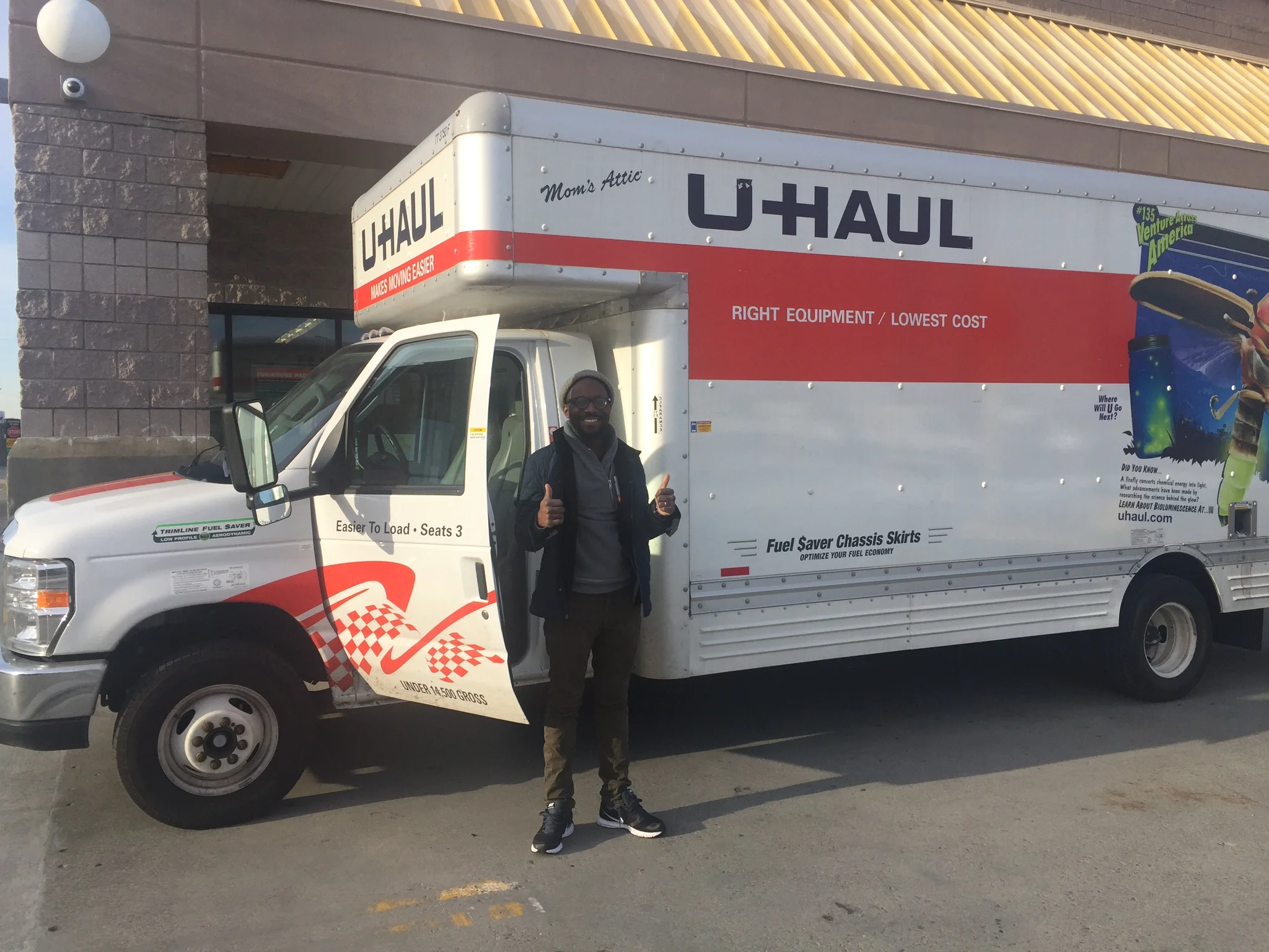 Moving day! We did not hire movers and moved all by ourselves. #neveragain lol