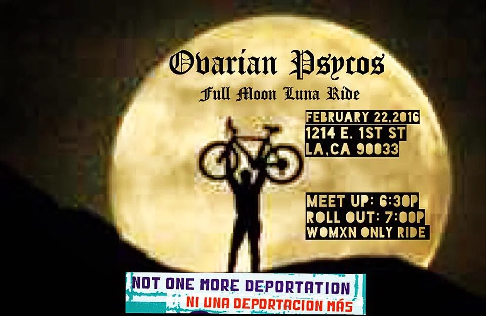 February Full Moon Luna Ride Stop @ Proyecto Jardín