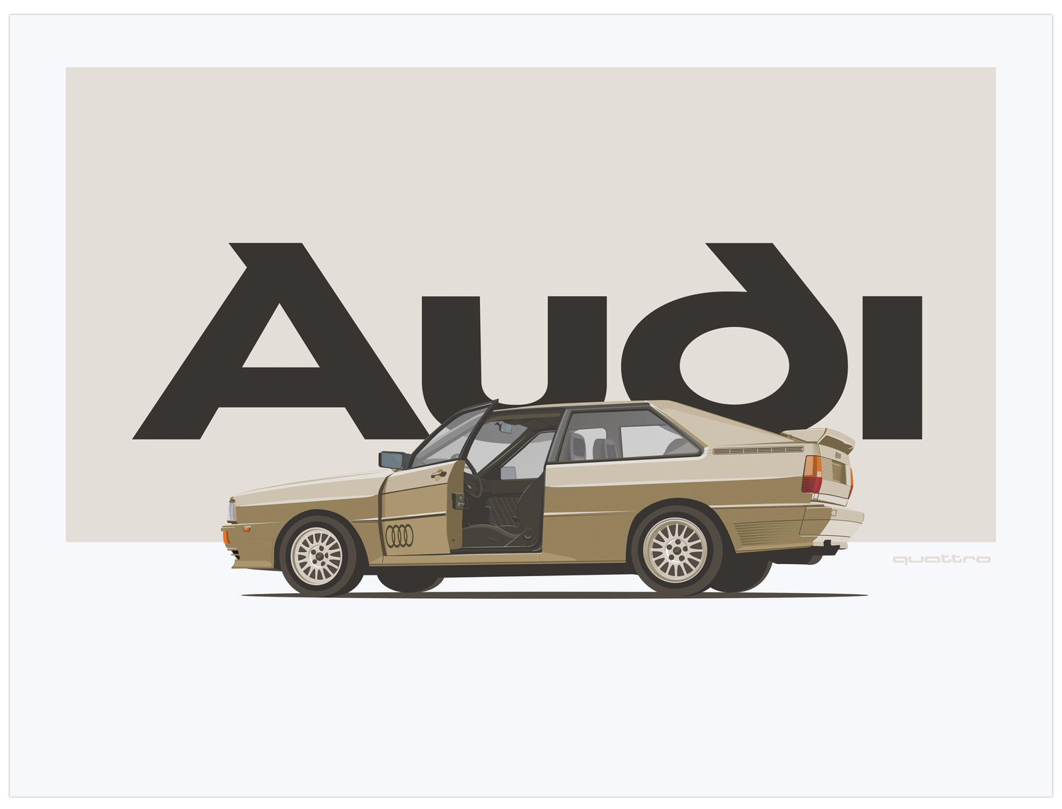 Audi Heritage Posters — Open Door Creative