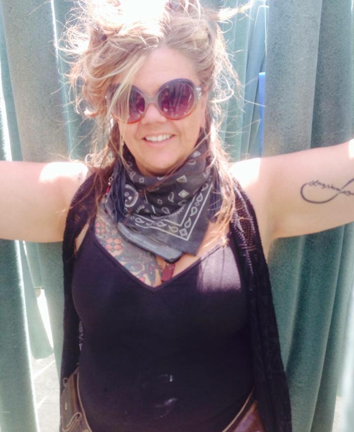 Jenny-Faye Klooster, at Burning Man