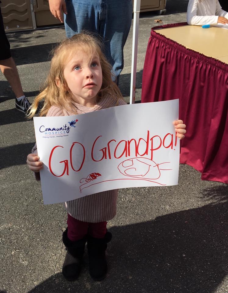  Avery and her sign 