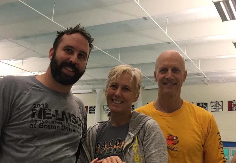 Chris Cloitre, Sally Joachim Gallagher, and Glenn Gallagher of GBM (photo contributed by Sally Joachim Gallagher)