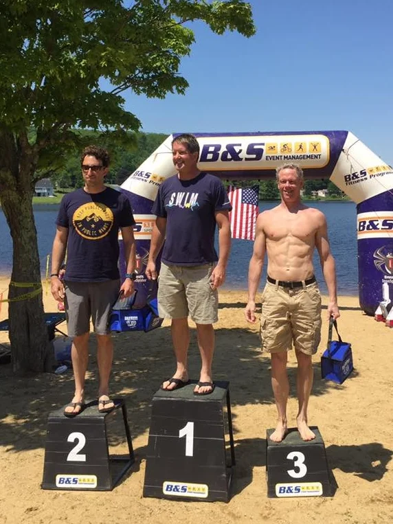 Top 3 in the men's 2-mile