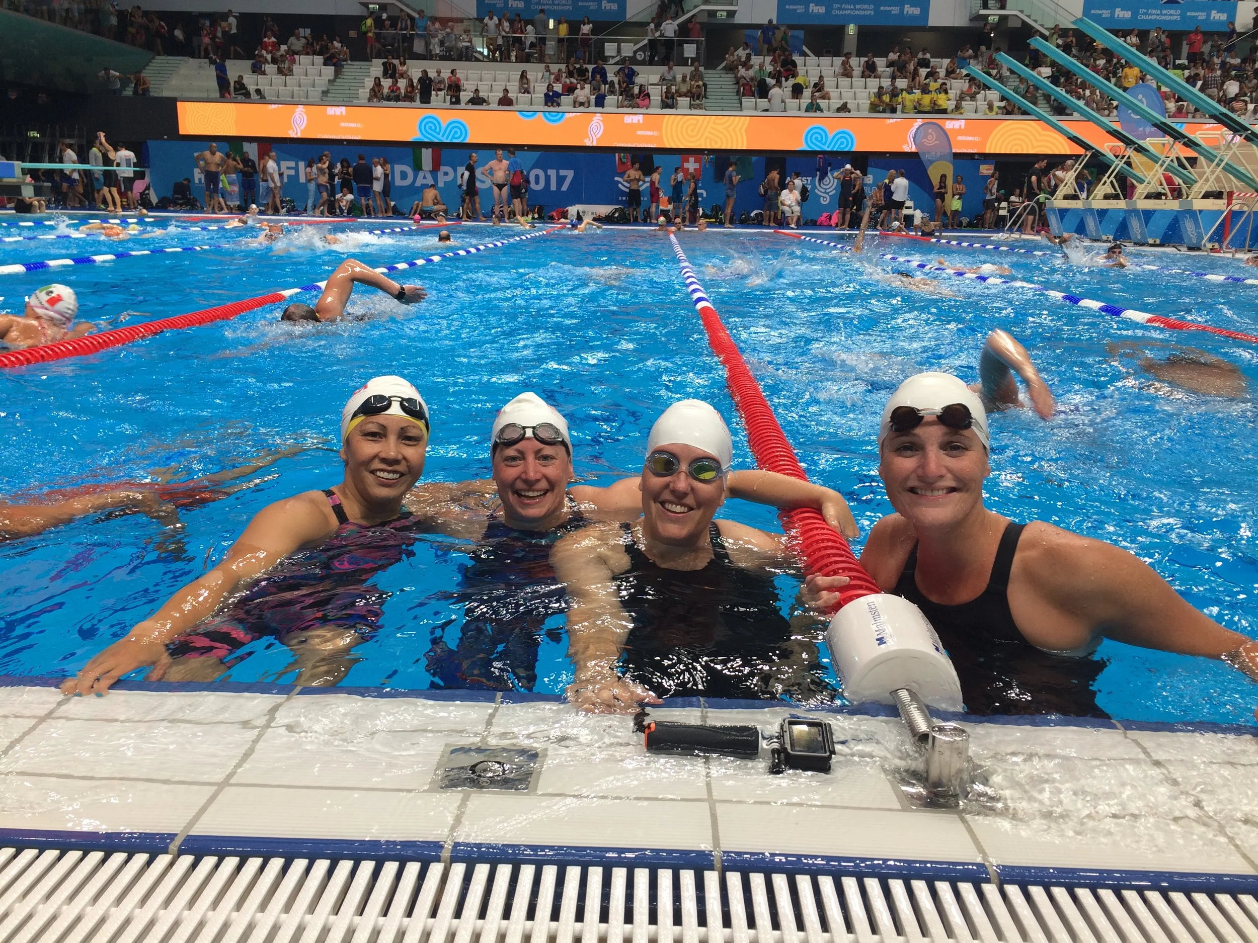 FINA Masters Worlds in Budapest was the Experience of a Lifetime