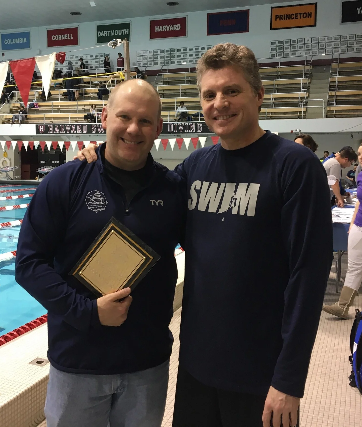 David Graham with NE LMSC Chair Douglas Sayles