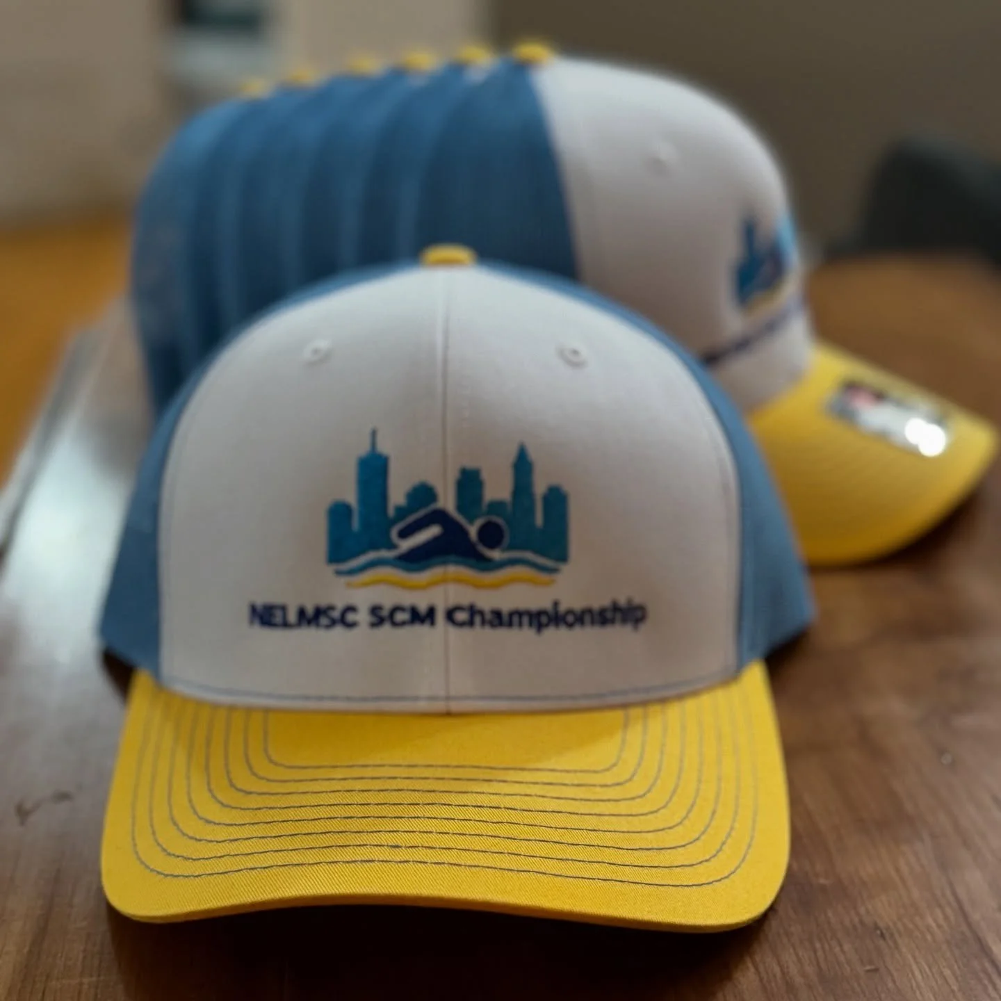 You bring the speed, we&rsquo;ll bring the hats. BU, Dec 5&ndash;7&hellip; let&rsquo;s go. 

#MastersSwimming #SCMSoHard #MeetMerch #Championships