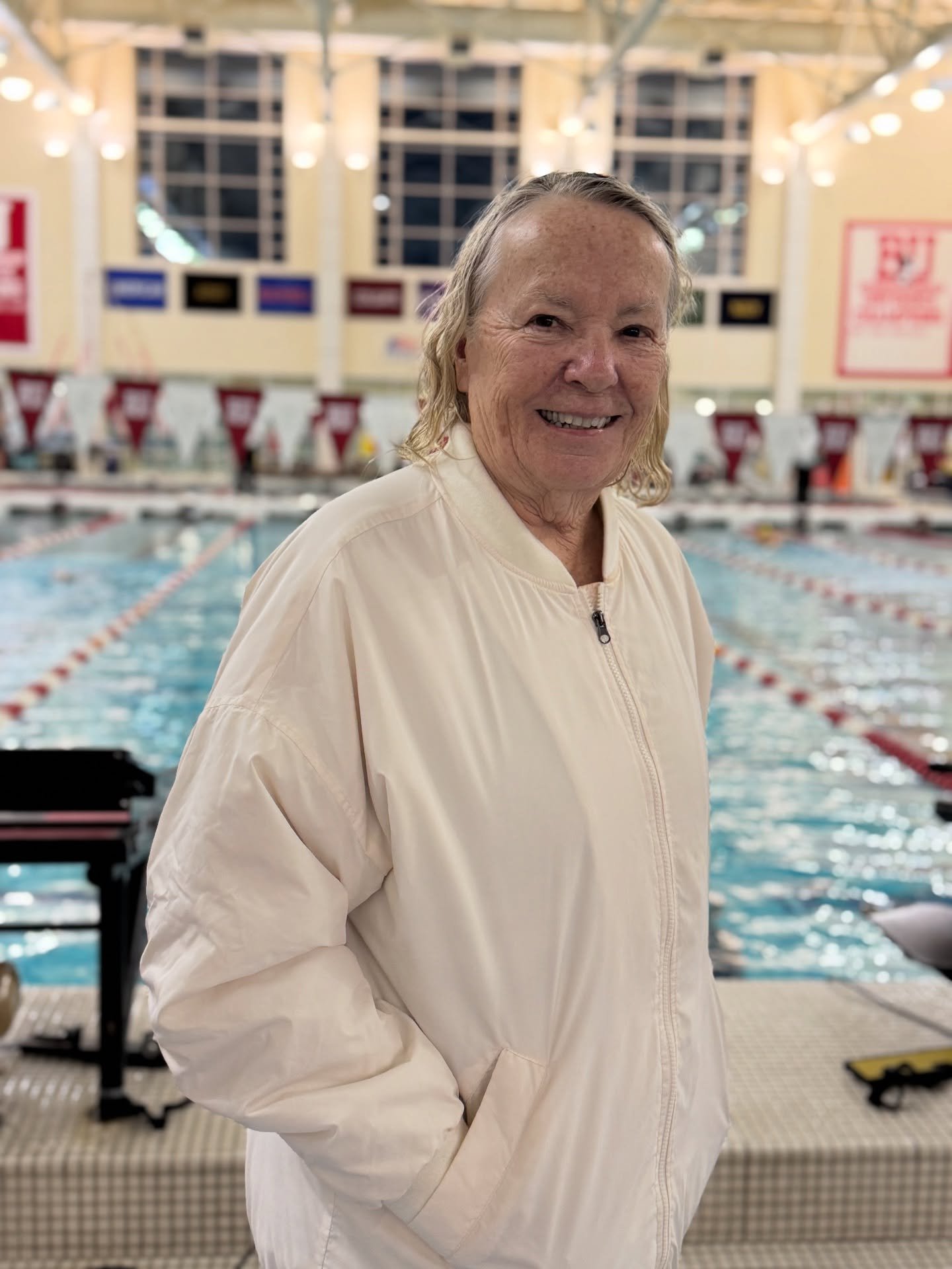 National record alert 🚨 
Congratulations to Kathy Slifer (YMCA of the North Shore) on breaking the U.S. Masters National Record in the 80&ndash;84 400m Freestyle with a time of 6:56.91, surpassing the previous mark of 7:20.96 set by Jean Troy in 200