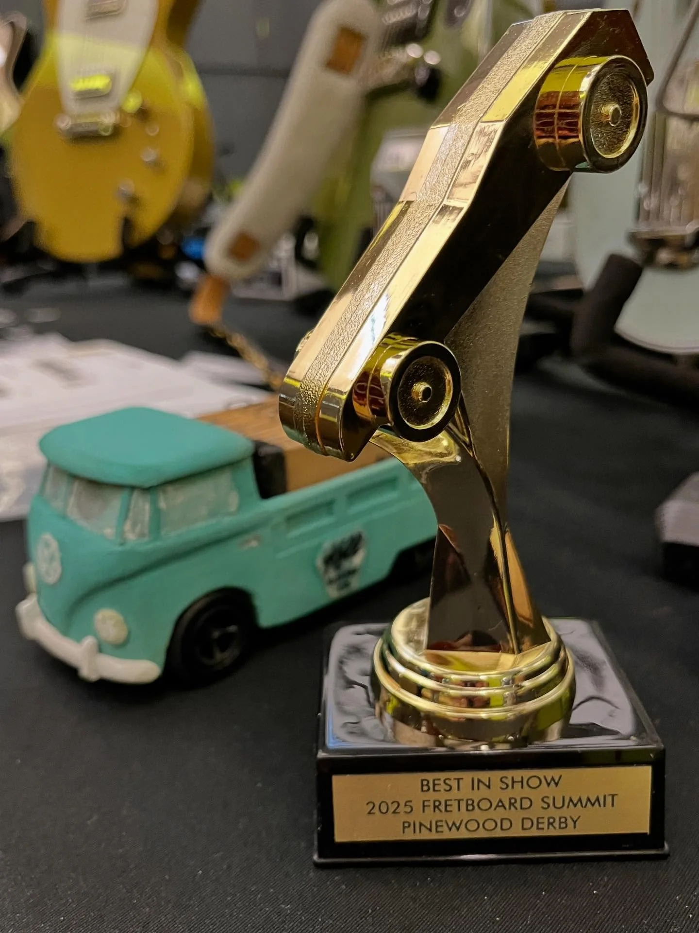 BEST OF SHOW.  What?!?
Thanks @fretboardsummit @fretboardjournal  What an amazing event you create. A good time was had by all. Cheers, see you next time!