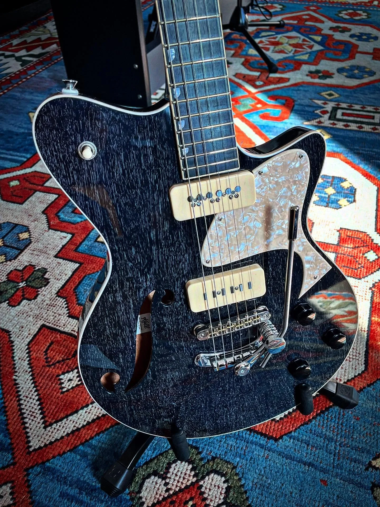 It&rsquo;s a Duo Glide! Come play it today @fretboardsummit