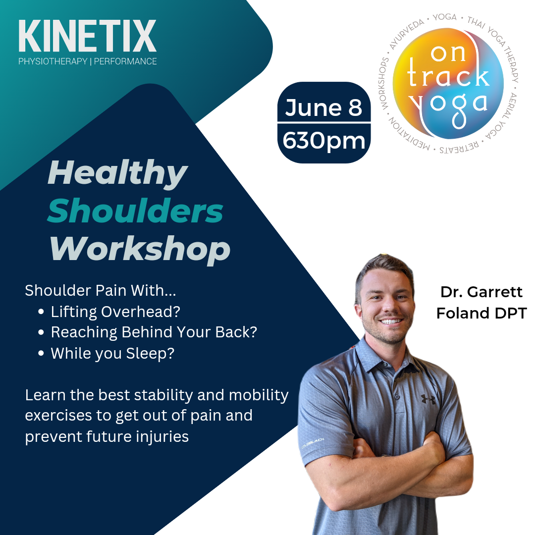 Healthy Shoulders Workshop with Dr. Garrett Foland, DPT