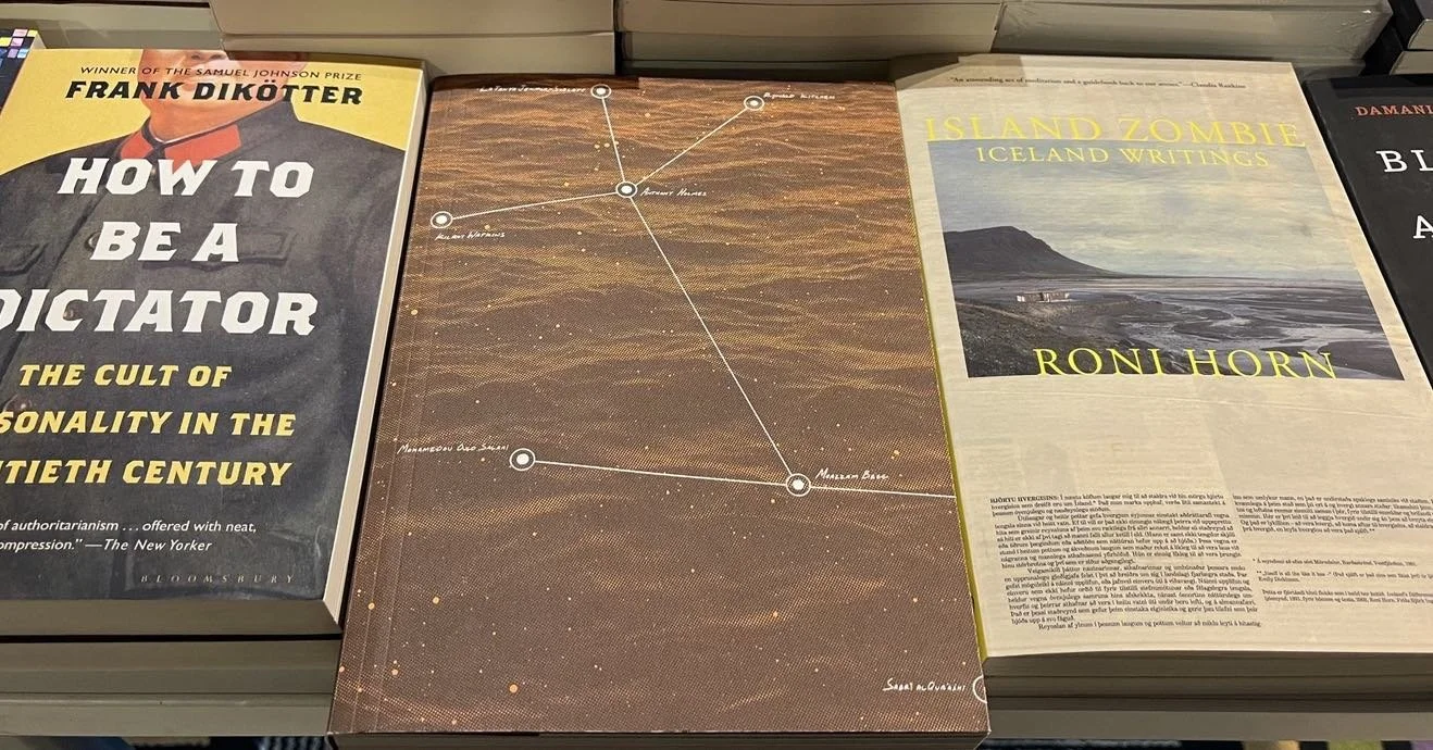 Love seeing the book at Seminary Coop and next to Roni Horn!