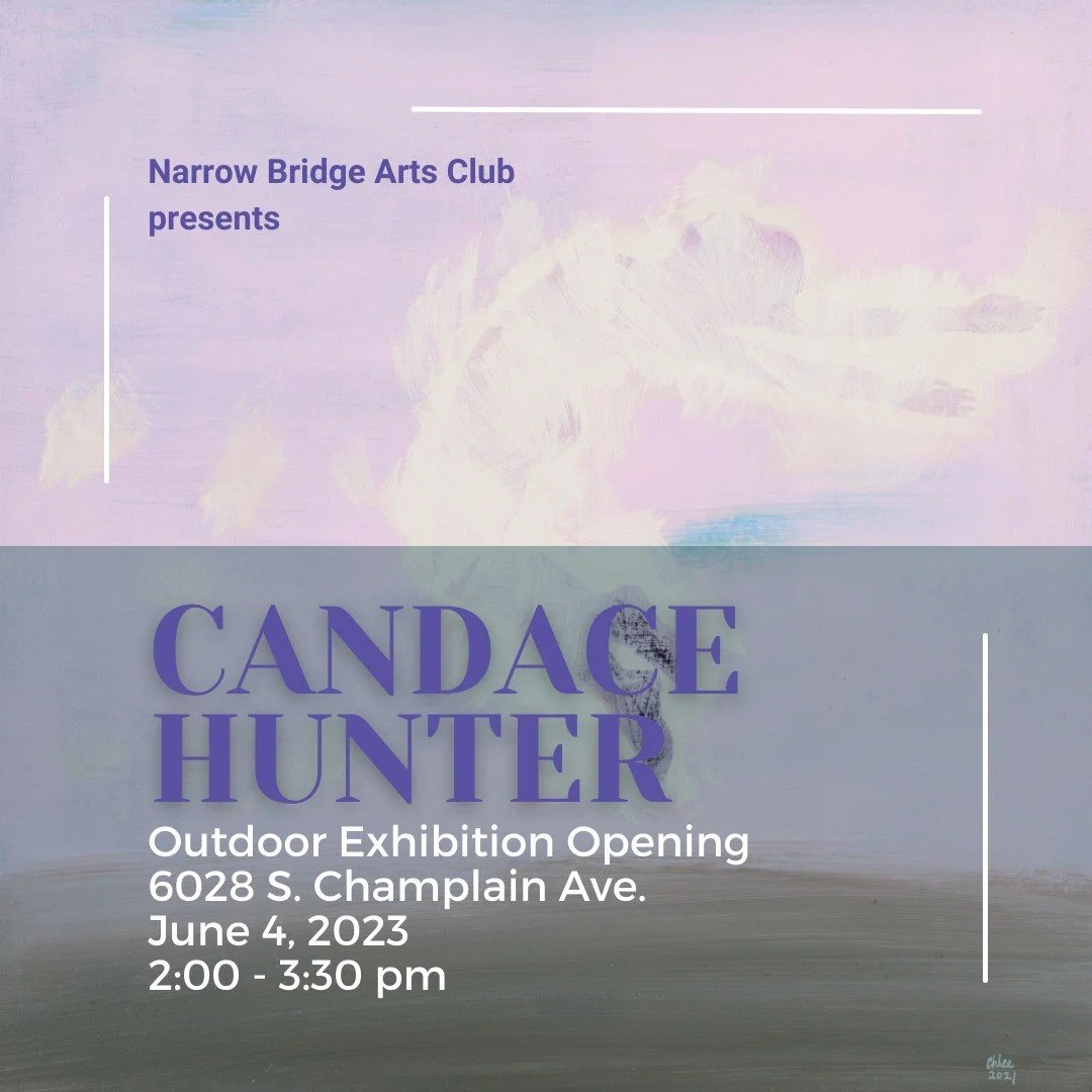 Come BY and hang on the sidewalk with Candace!