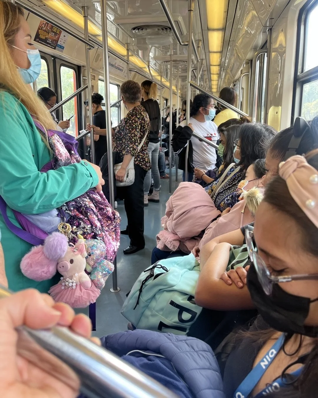 First car on the Metro in Mexico City, women only&hellip;