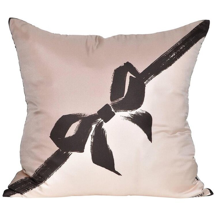 Louis Vuitton Flower Monkey Vintage Silk Scarf Pillow 28”
