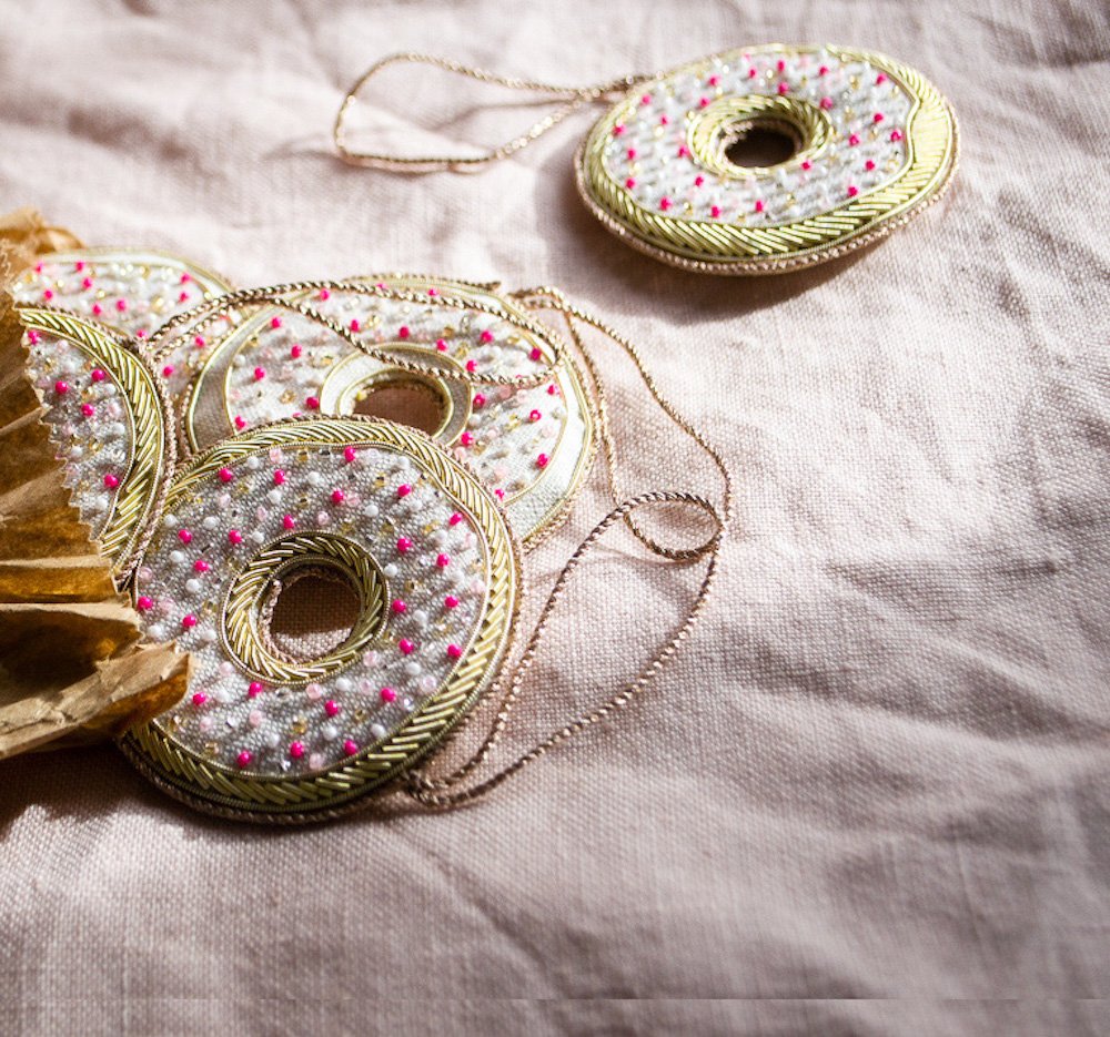 Katie Larmour Salvage Irish Linen Special Limited Edition Doughnuts Donuts .JPG