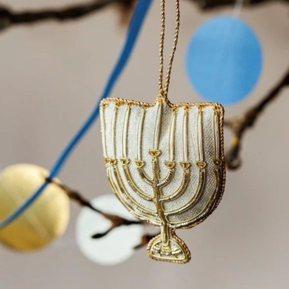 Menorah Candlestick, for Hanukkah