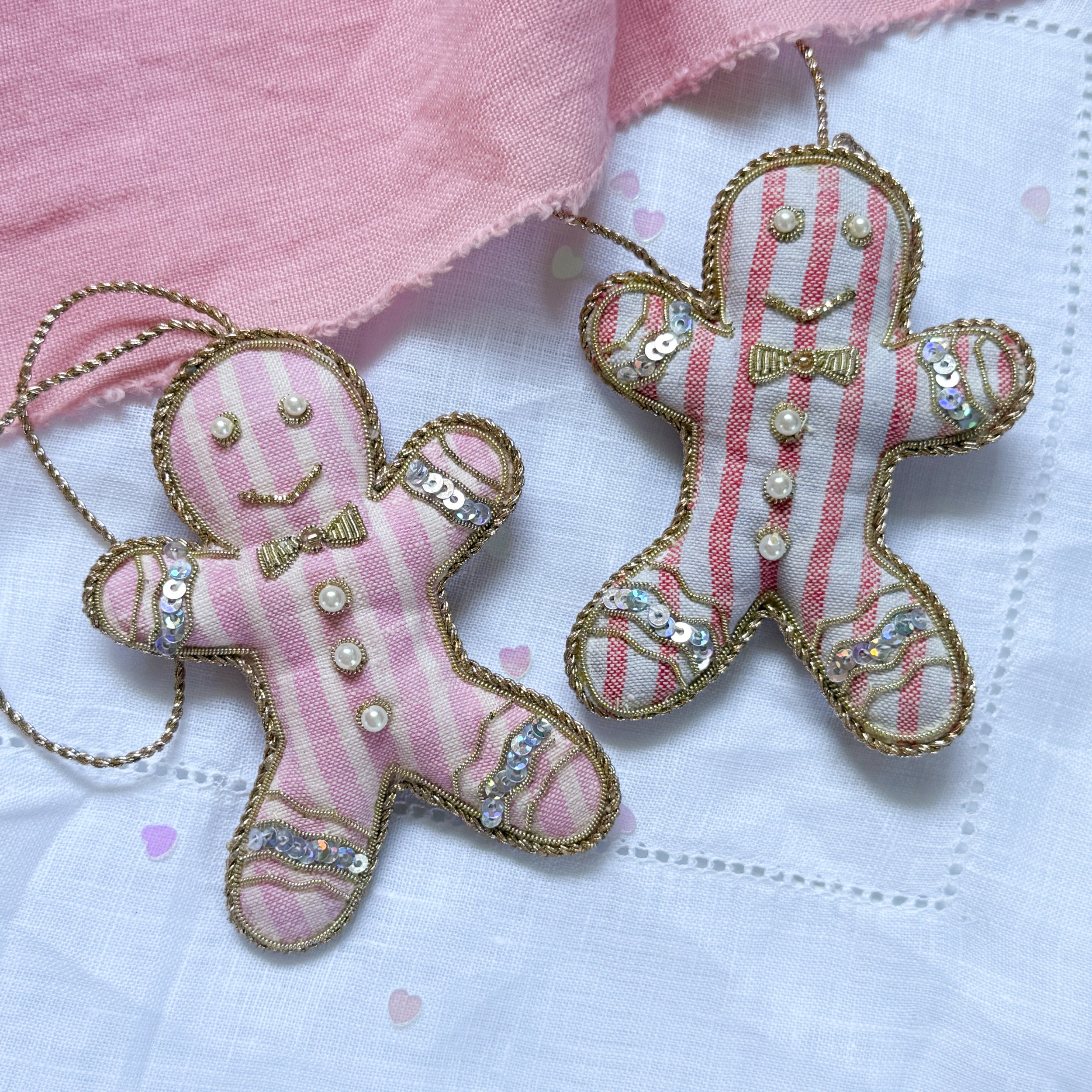 Gingerbread Men in new pyjama colours