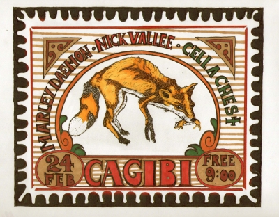 Nick Vallee fox poster