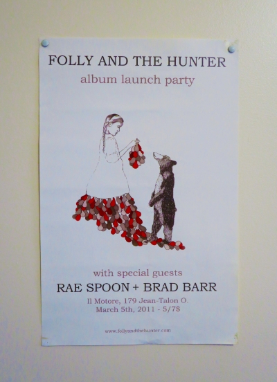 Folly and the hunter poster